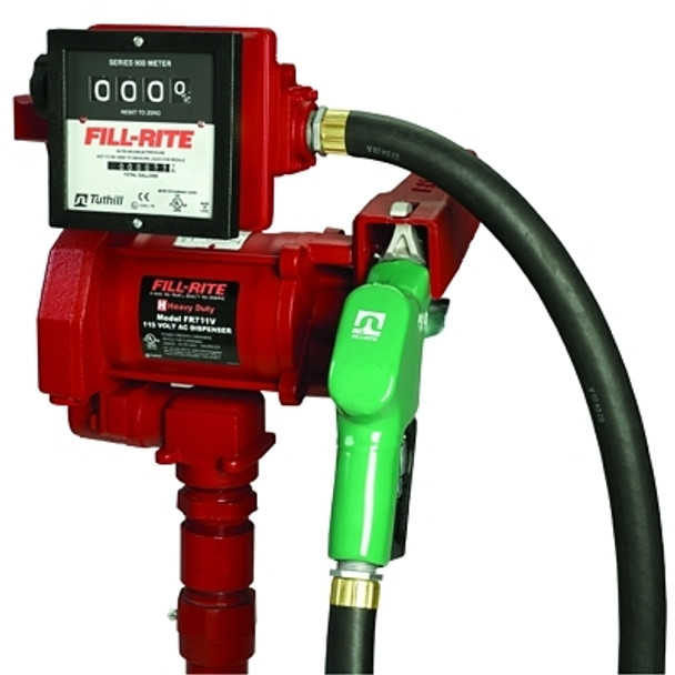 Fill-Rite AC Transfer Pump, 115 VAC, 1 in (NPT), 18 ft Hose (1 EA)