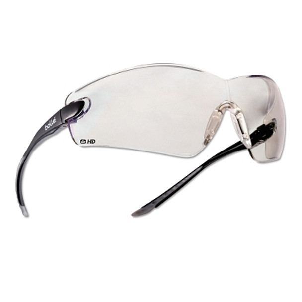 Cobra Series Safety Glasses, HD Lens, Black/Gray Frame (1 PR / PR)