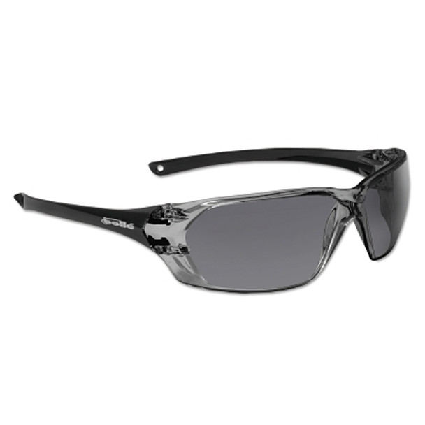 Prism Series Safety Glasses, Smoke Lens, Anti-Fog, Anti-Scratch, Black Frame (1 PR / PR)