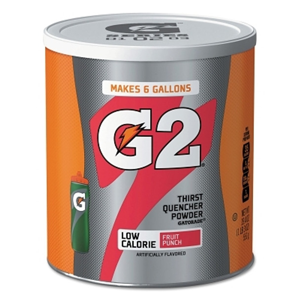 G2 Powder, Fruit Punch, 19.4 oz, Canister (3 EA / CA)