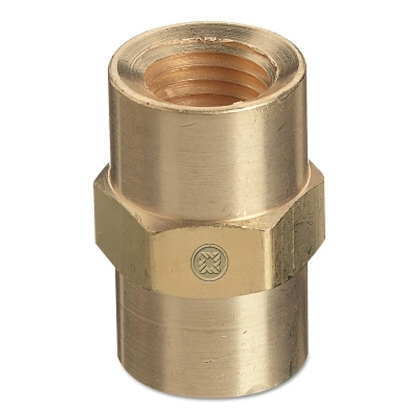 Western Enterprises Pipe Thread Couplings, Adapter, 3,000 PSIG, Brass, 3/8 in (NPT) (1 EA / EA)