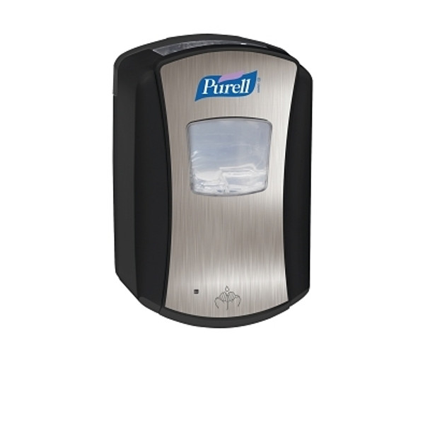PURELL LTX Touch-Free Hand Sanitizer Dispenser, 700 mL Refill Size, Black/Chrome, LTX-7 (4 EA / CA)