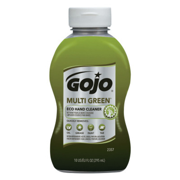 Gojo Multi Green ECO Hand Cleaner, Citrus, 10 oz Bottle (8 CA/EA)