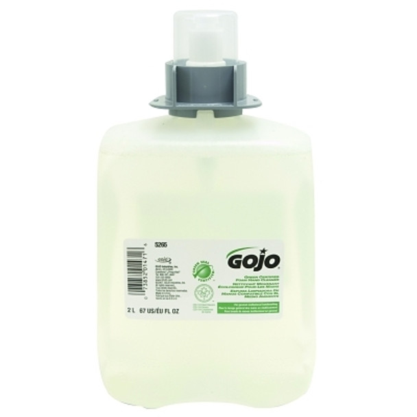 Gojo Green Certified Foam Hand Cleaner Refill, 2000 mL, Cartridge,  Refill for FMX-20 Dispenser (2 EA / CA)