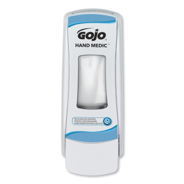 Gojo HAND MEDIC Skin Conditioner ADX-7 Dispensers, White, 700 mL (6 CA/EA)