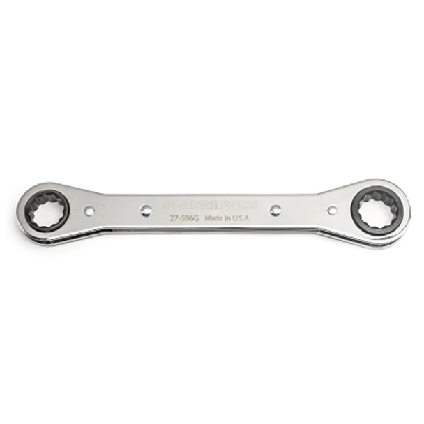 GEARWRENCH 12 Point Laminated Double Box Ratcheting Wrenches, SAE, 13/16 in;15/16 in (1 EA / EA)