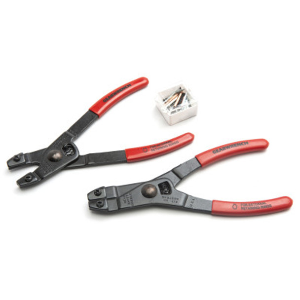 Apex Tool Group Armstrong Light Duty Retaining Ring Plier Sets with Tips, 2 Pc (1 ST/EA)