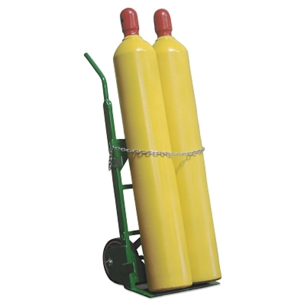 Saf-T-Cart Industrial Series Carts, Holds (2) 12.5" Cylinders, 10 in Pneumatic Wheels, (1 EA / EA)