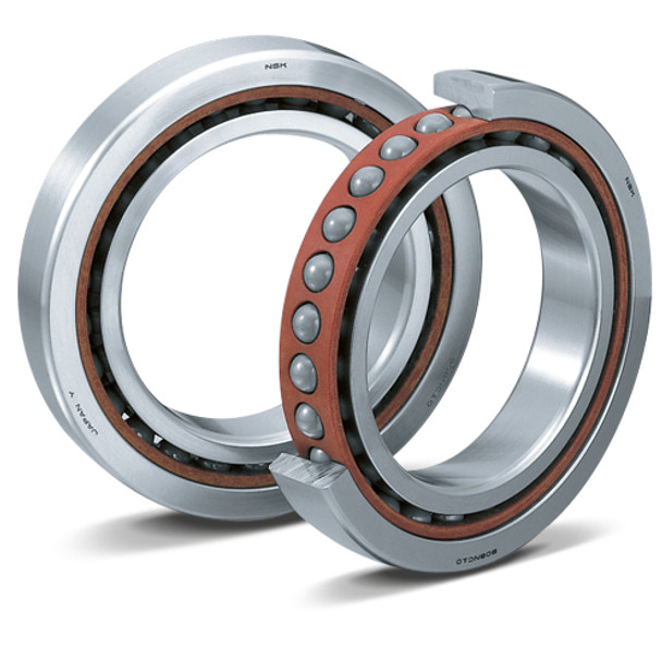 NSK 120BNR10HTDUELP4Y High Speed Super Precision Angular Contact Ball Bearing, 120 mm Dia Bore, 180 mm OD