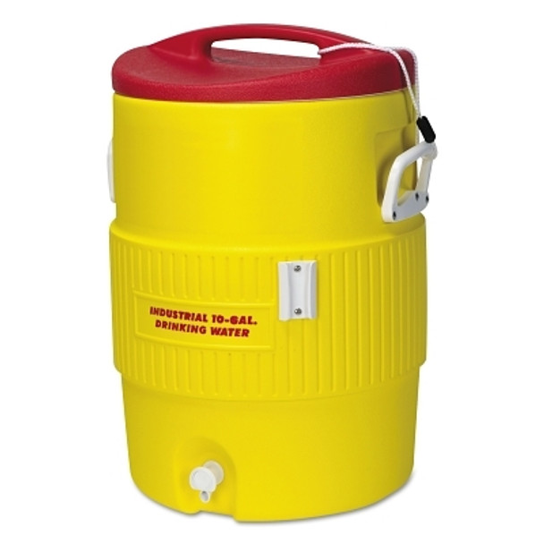 Igloo 400 Series Coolers, 10 gal, Red, Yellow (1 EA / EA)