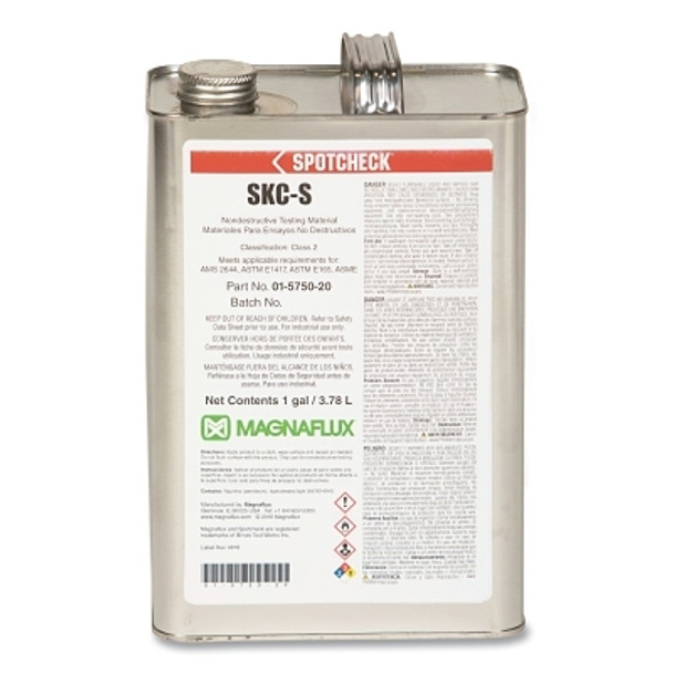 Magnaflux Spotcheck SKC-S, Cleaner and Remover, 1 gal, Can (4 GA / CS)