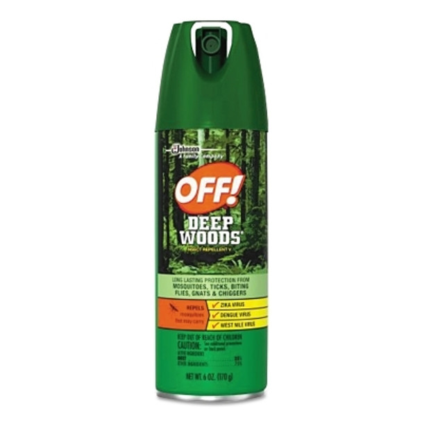 Deep Woods Dry Insect Repellent, 4oz, Aerosol, Neutral (12 CN / CT)