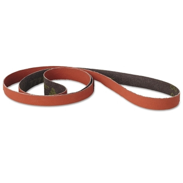 3M Cloth Belt 777F, 1/4 in x 24 in, 40 Grit, Ceramic (1 EA / EA)