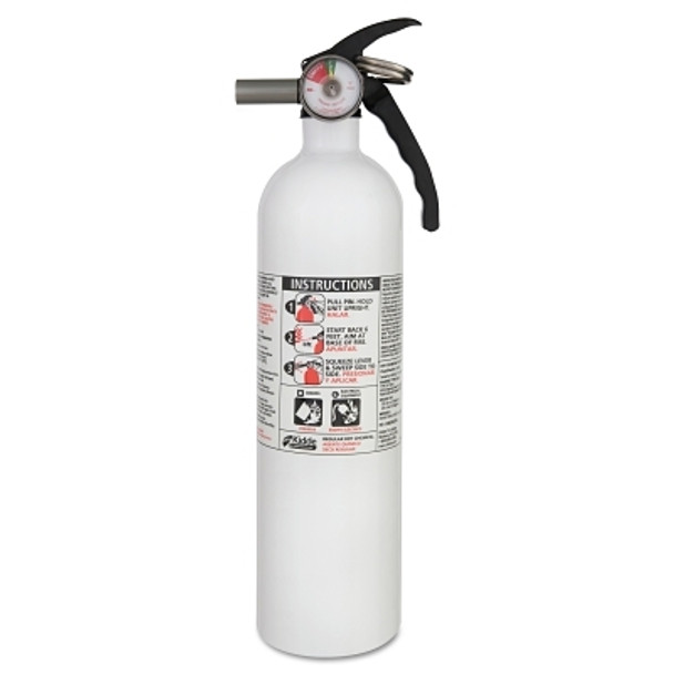 Kitchen Fire Extinguishers, Class B and C Fires, 2.9 lb Cap. Wt. (1 EA)