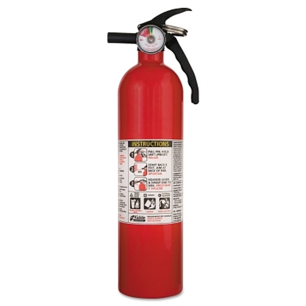 FA110 Multipurpose Home Fire Extinguisher, UL Rated 1-A: 10-B:C, 2.5 lbs (1 EA)