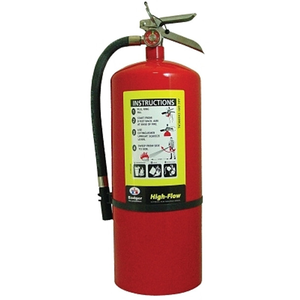 Oil Field Fire Extinguishers, For Class A, B, C Fires, High Flow, 21 lb Cap. Wt. (1 EA)