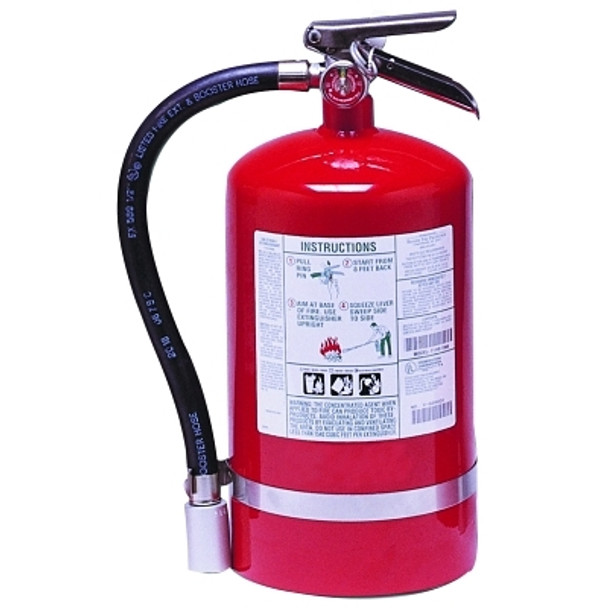 Halotron I Fire Extinguishers, For Class B and C Fires, 11 lb Cap. Wt. (1 EA)