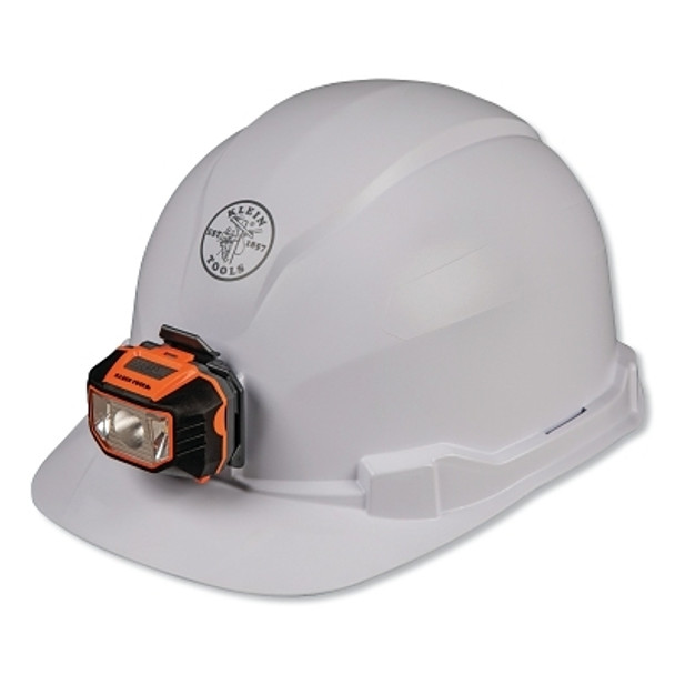 Hard Hat, Non-vented, Cap Style with Headlamp (1 EA)
