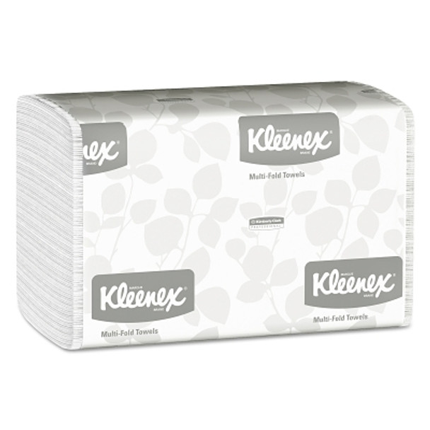 Kimberly-Clark Professional Kleenex Towels, White, Multi-Fold, 9.2 in W x 9.4 in L, 150 Sheets per Pack/16 Packs per Case (16 PK / CS)