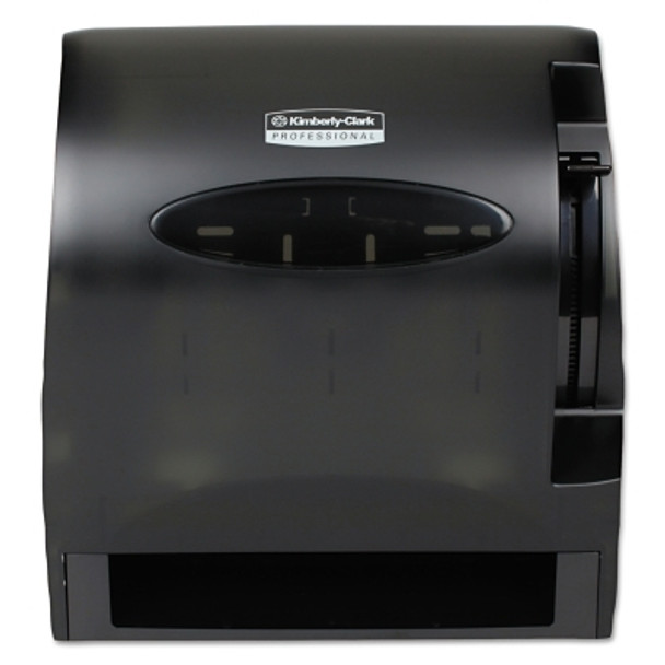 Kimberly-Clark Professional In-Sight Lev-R-Matic Roll Towel Dispenser, 13 3/10w x 9 4/5d x 13 1/2h, Smoke (1 EA / EA)