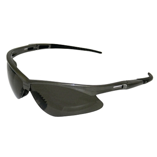 V30 Nemesis Polarized Safety Glasses, Smoke, Polycarbonate Lens, Anti-Scratch, Gunmetal Frame/Temples, Nylon (1 PR / PR)