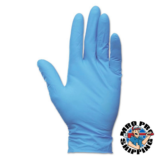 Kimberly-Clark Professional G10 Flex Blue Nitrile Gloves, G10, 2 mil, Large, Blue (1 BX/EA)