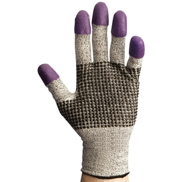 G60 Purple Nitrile Cut Resistant Gloves, Size 10, Purple/Grey/Black (12 PR / CA)