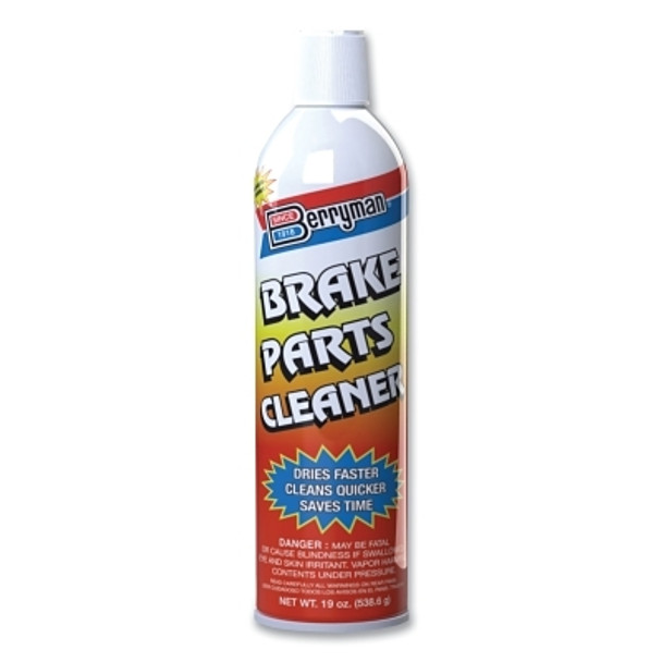 Berryman Brake Cleaner, 19 oz, Aerosol Can, Mild Solvent Odor (12 CN / CA)