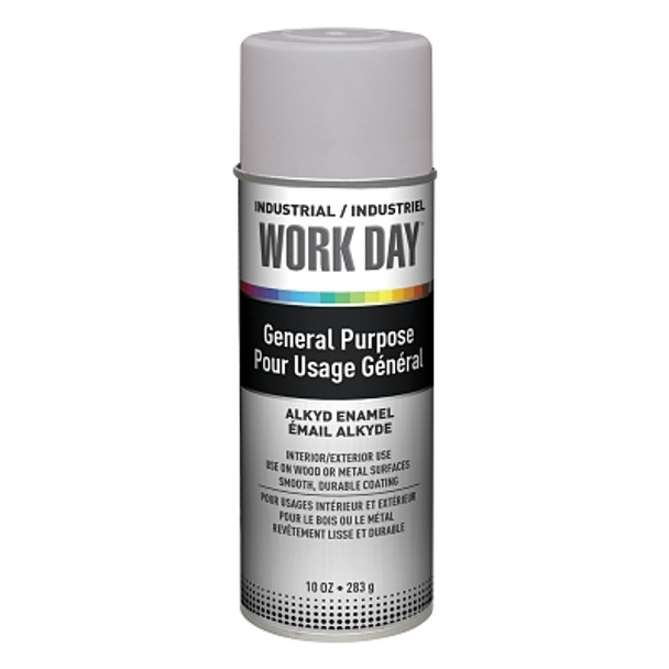 Krylon Industrial Work Day Enamel Paint, 16 oz Aerosol Can, Gray Primer (12 CN / CA)