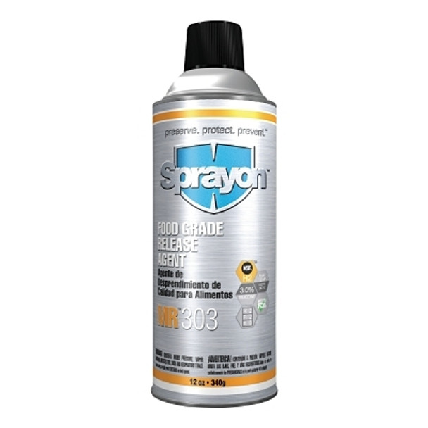 Sprayon General-Purpose Food Grade Silicone Mold Release Lubricants, 12 oz Aerosol Can (12 CAN / CS)