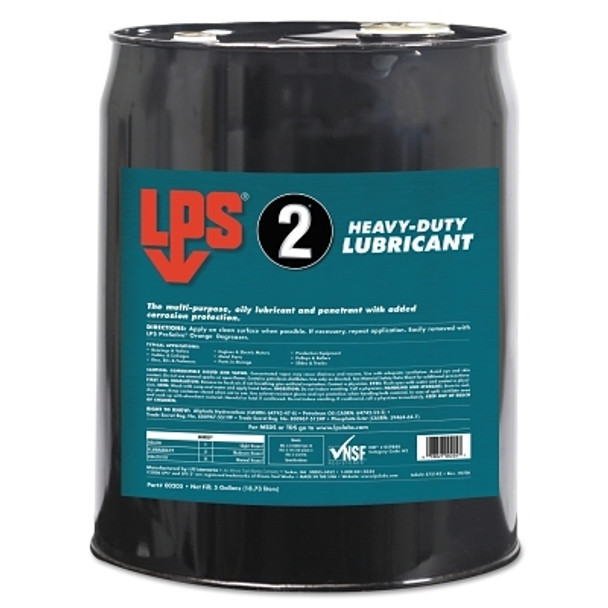 LPS 2 Industrial-Strength Lubricant, 5 gal Pail (5 GA / PA)