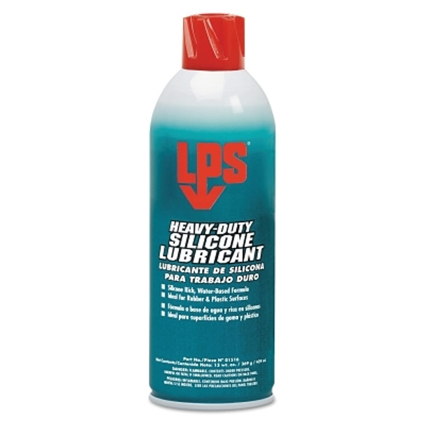 LPS Heavy-Duty Silicone Lubricants, 13 oz Aerosol Can (12 CAN / CS)