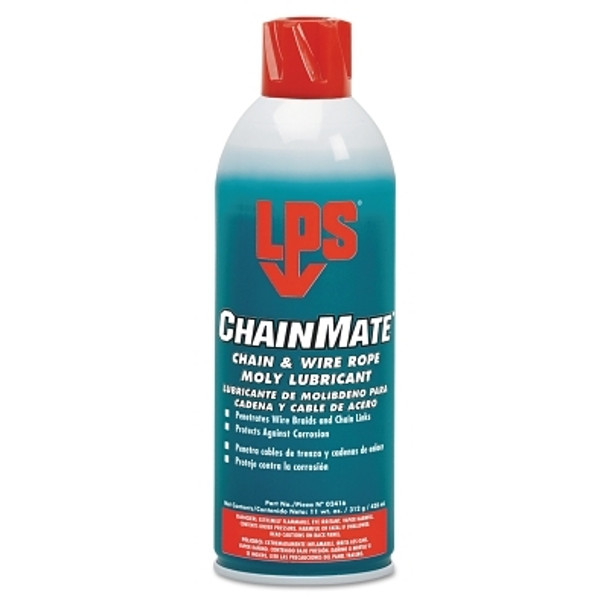 LPS ChainMate Chain & Wire Rope Lubricant, 16 oz Aerosol Can (12 CAN / CS)