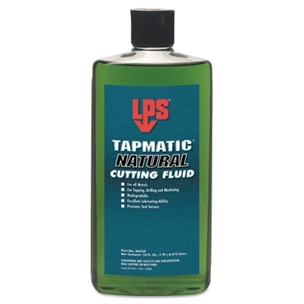 LPS Tapmatic Natural Cutting Fluid, 16 oz, Squeeze Bottle (12 CAN / CS)