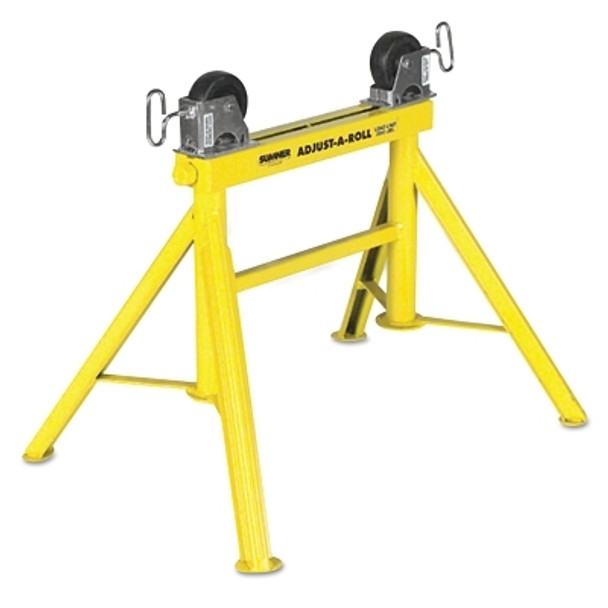 Sumner Lo Adjust-A-Roll Stands, 2,000 lb Cap., 1/2 in-36 in Pipe, 24 in H (1 EA / EA)
