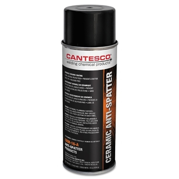 CANTESCO Ceramic Anti-Spatter Spray, 16 oz Aerosol Can, White (12 CN / CT)