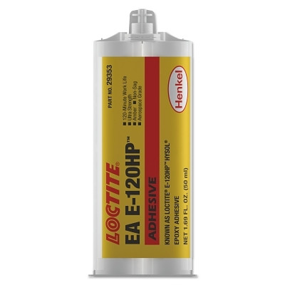 Loctite E120HP Hysol Epoxy Adhesive, Ultra Strength, 50 mL, Dual
