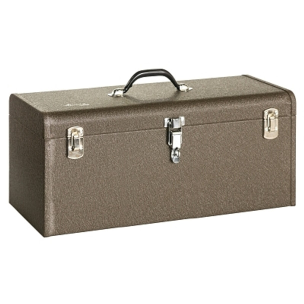 Kennedy 24 in Professional Tool Boxes, 24-1/8 in W x 8-5/8 in D x 9-3/4 in H, Steel, Brown (1 EA / EA)