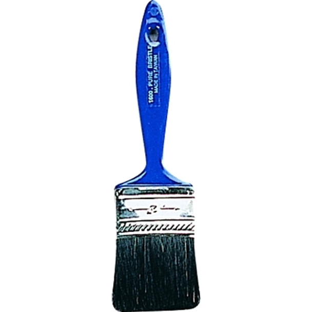 Linzer Black Bristle Chip Brushes with Plastic Handle, 1" wide, 5/16" thick, 1 5/8 trim (36 EA / BX)