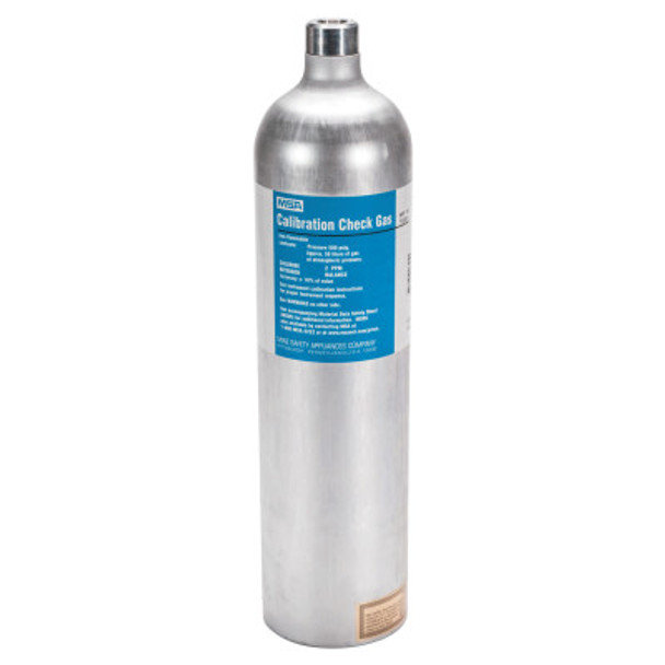 Calibration Gas Cylinder for CL2 Gas (10 ppm), For Ultima X Series Gas Monitors (1 EA)