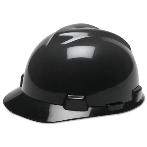 V-Gard Protective Hats, Fas-Trac Ratchet, Hat, Black (1 EA)