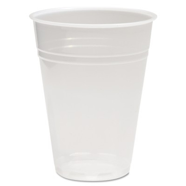 Boardwalk Translucent Plastic Cold Cups, 16oz, Polypropylene, 50/Bag (20 BG / CT)