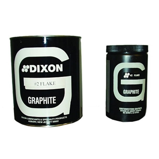 Dixon Graphite Small Lubricating Flake Graphite, 1 lb Can (1 CAN / CAN)