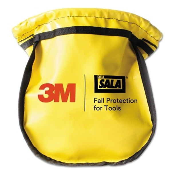 Small Parts Pouches, Carabiner, Yellow (1 EA)