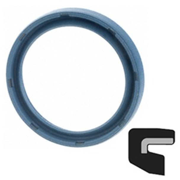 CR Seals 24X32X4 HM4 R Single Lip Grease Seal - Solid, 24 mm Shaft, 32 mm OD, 4 mm Width, HM4 Design, Nitrile Rubber (NBR) Lip Material