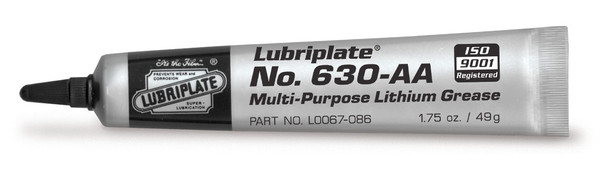 Lubriplate NO. 630-AA, White lithium NLGI No. 1 general purpose grease (36 1.75 OZ TUBES)