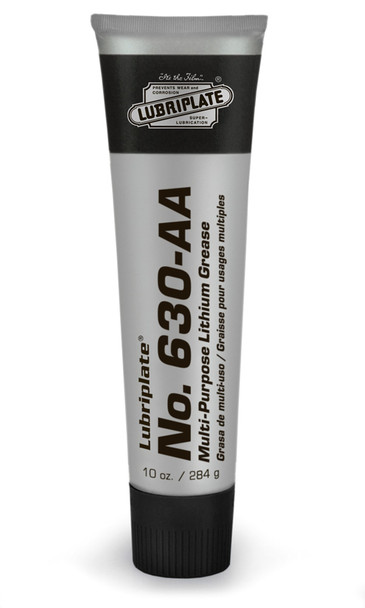 Lubriplate NO. 630-AA, White lithium NLGI No. 1 general purpose grease (36/10 OZ TUBES)