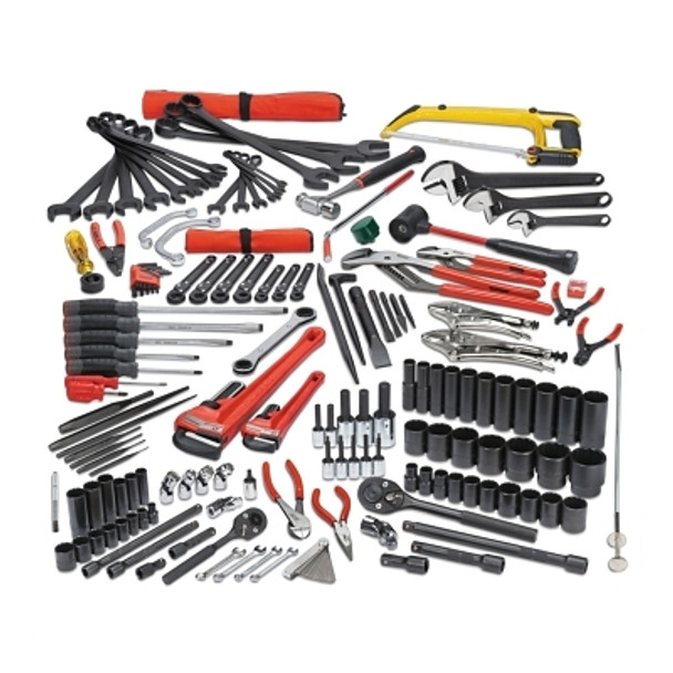 172 Piece Railroad Roadway Mechanic's Sets with Roller Cabinet J553441-7SG (1 ST / ST)