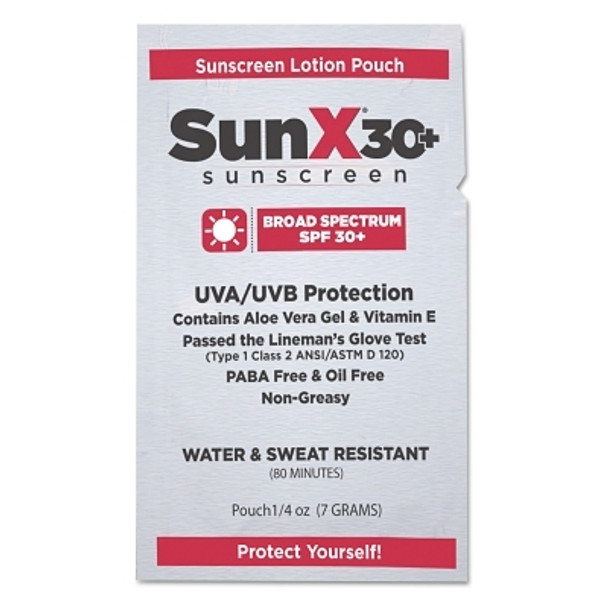 SunX30 Sunscreen Lotion Packet, 300 per Box (1 BX / BX)