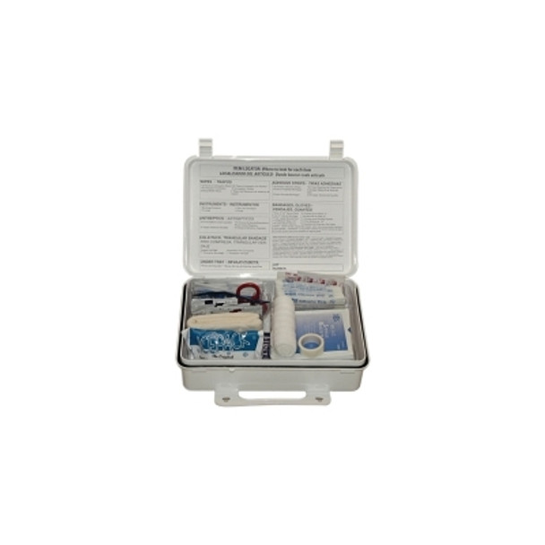 25-Person Weatherproof ANSI First Aid Kit, Weatherproof Plastic, Wall Mount (1 EA)
